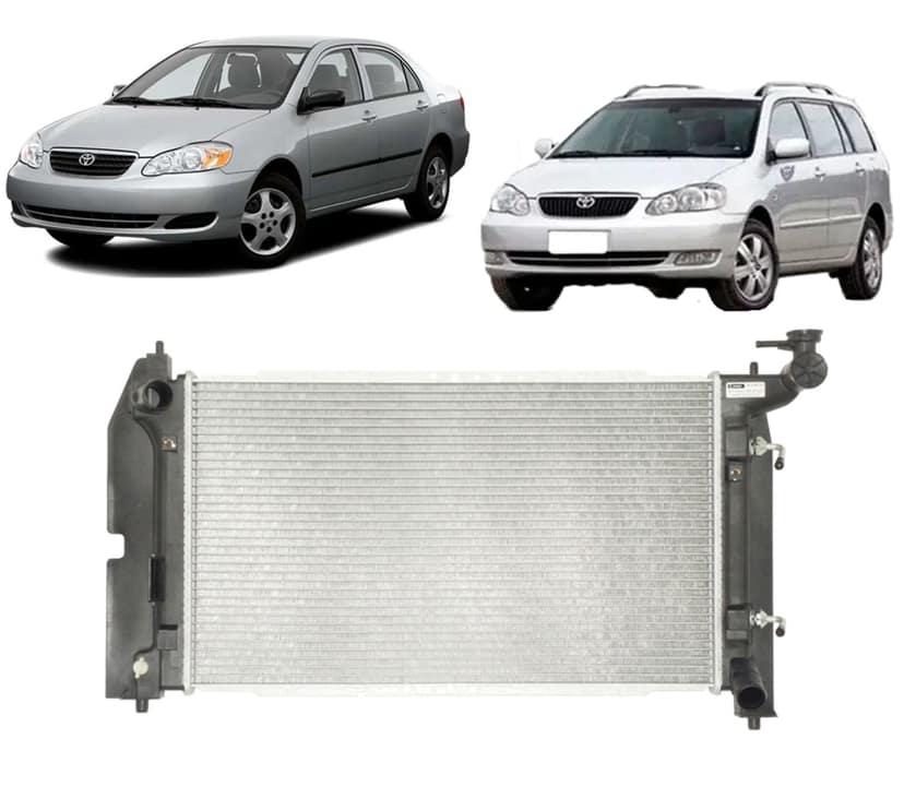 Radiador Corolla 2002 2003 2004 2005 2006 2007 08 Automatico e Manual