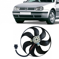  ELETRO ELETRO VENTILADOR GOLF 1.6 ,2.0 8V 1998 a 2006