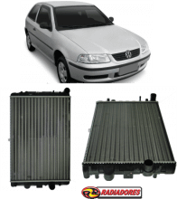Radiador Gol G2 G3 G4 1.0 16v/ 8v 1995 a 2008