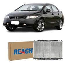 Radiador New Civic 2006 2007 2008 2009 2010 2011 Aut / Mec