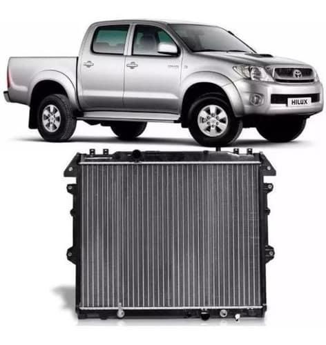 RADIADOR HILUX 3.0 2005 A 2015 AUTOMÁTICO E MANUAL