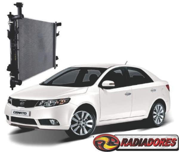 RADIADOR KIA CERATO 2,0 16V ANO 2006 A 2009 AUTOMÁTICO